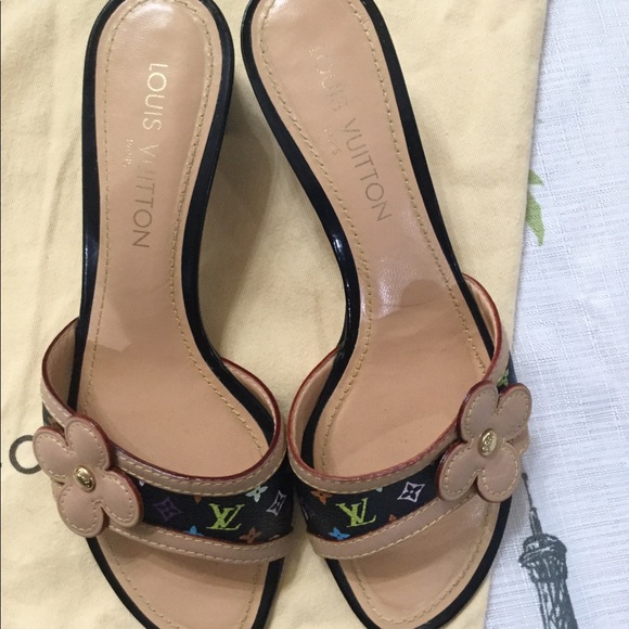 Louis Vuitton/murakami sandals - Picture 7 of 9